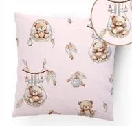 Kołdry i poduszki dla dzieci - PODUSZKA ANTYALERGICZNA 40x40 BAWEŁNA 100% WZORY! - miniaturka - grafika 1