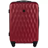 Walizki - WINGS Walizka Podróżna - lekka walizka z kółkami i uchwytem teleskopowym - miniaturka - grafika 1