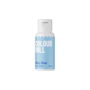 Barwnik olejowy NIEBIESKI - Baby Blue Colour Mill, 20 ml - Dodatki do ciast w proszku - miniaturka - grafika 1
