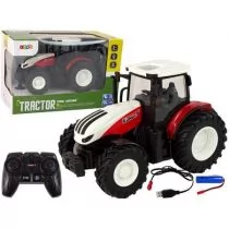 Traktor Farm Machine 1:24 zdalnie sterowany R/C Pilot 13341 Leantoys - Zabawki zdalnie sterowane - miniaturka - grafika 1