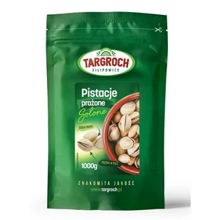 Targroch EXTRA pistacje prażono-solone duże 1kg 3797 - Orzeszki - miniaturka - grafika 1