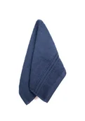 Prześcieradła - Ręcznik Rondo 30x50 granatowy frotte 500 g/m2 Faro - miniaturka - grafika 1