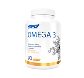 Witaminy i minerały dla sportowców - Kwasy tłuszczowe OMEGA 3 90softgels - miniaturka - grafika 1