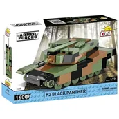 Zabawki konstrukcyjne - Klocki K2 BLACK PANTHER 160 elementów Cobi Klocki - miniaturka - grafika 1