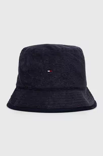 Tommy Hilfiger kapelusz kolor granatowy AM0AM12149 - Czapki męskie - miniaturka - grafika 1