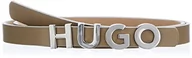 Paski - HUGO Pasek damski, Ciemny beż 259, 100 - miniaturka - grafika 1