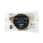 Akcesoria i części AGD - Filtry do HARIO Pegasus V60-02 100szt. - BRĄZOWE - miniaturka - grafika 1