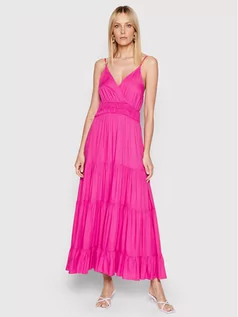 Sukienki - Yas Sukienka letnia Sirala 26026350 Różowy Loose Fit - grafika 1