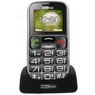 Telefony komórkowe - Maxcom MM461BB Czarny - miniaturka - grafika 1