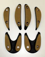 Buty rowerowe - Giro Obcasy do butów mtb GIRO WALKING PAD black gum roz.37 - miniaturka - grafika 1