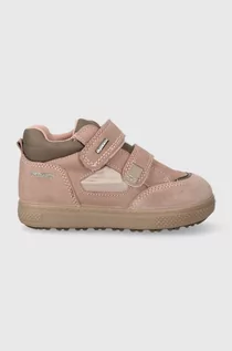 Buty dla dziewczynek - Primigi sneakersy dziecięce kolor różowy - grafika 1