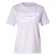 Koszulki i topy damskie - Reebok Damska koszulka tożsamości, biała, 2XL, biały, XL - miniaturka - grafika 1