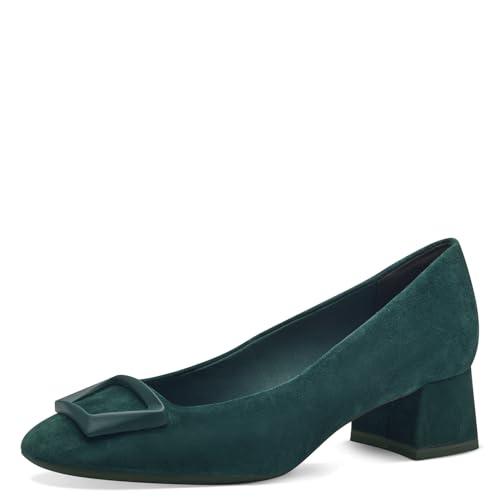Tamaris Damskie czółenka 1-22302-41, Zielony zamsz, 39 eu