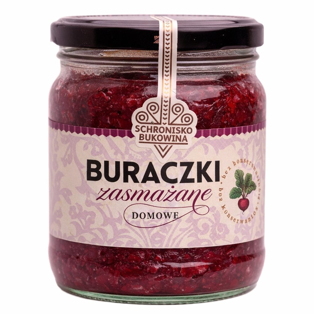 Buraczki zasmażane 380g - Schronisko Bukowina