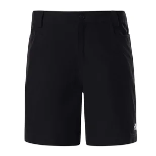 Damskie Spodenki THE NORTH FACE W RESOLVE WOVEN SHORT - EU NF0A556MJK31 – Czarny - Spodenki damskie - miniaturka - grafika 1
