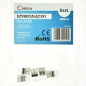 Kostki, złączki, wtyczki - Szybkozłączka CN-A22 2x 0,5-2,5 mm drut (opk 5 szt) - miniaturka - grafika 1