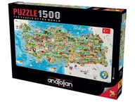 Puzzle - Puzzle 1500 Mapa Turcji Nowa - miniaturka - grafika 1