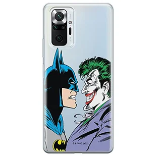 ERT GROUP etui na telefon Xiaomi REDMI NOTE 10 PRO, case oryginalny i oficjalnie licencjonowany przez DC, wzór Batman & Joker 005, optymalnie dopasowane, plecki z TPU częściowo przeźroczyste - Etui i futerały do telefonów - miniaturka - grafika 1