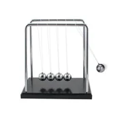 Łóżeczka i kojce - Kołyska Newtona - stal i drewno - miniaturka - grafika 1