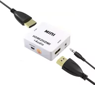 Adaptery i przejściówki - Konwerter obrazu z Hdmi na Hdmi + Audio osobno - miniaturka - grafika 1