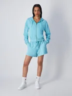 Spodenki damskie - Champion Szorty dresowe w kolorze błękitnym - miniaturka - grafika 1