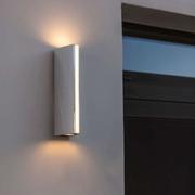 Lampy ogrodowe - Lutec Oświetlenie Leo Zewnętrzny kinkiet LED Chrom, 1-punktowy 5192701118 - miniaturka - grafika 1