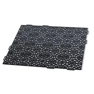 Pozostałe ozdoby ogrodowe - Kratka najazdowa PROSPERPLAST Mosaic Czarny - miniaturka - grafika 1