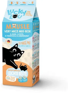 Lucky Lou Mausle MultiPack 20 x 28g - Mokra karma dla kotów - miniaturka - grafika 1