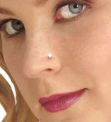 Stroje karnawałowe - Widmann SLR Nowość na magnes-Piercing z Brilliant, podwójny zestaw WDM1689P - miniaturka - grafika 1