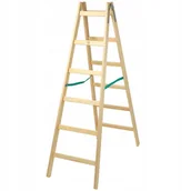 Drabiny - Drabina drewniana Salo 6 stopni, 150 kg - miniaturka - grafika 1