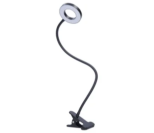 Solight WO66-B- LED Stm. Lampa stołowa z klipsem LED/8W/230V 3000/4000/5000K czarny - Lampy stojące - miniaturka - grafika 1