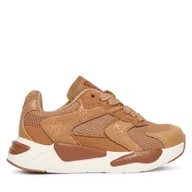 Buty dla dziewczynek - Sneakersy Guess K5BZ49 L0870 Brązowy - miniaturka - grafika 1