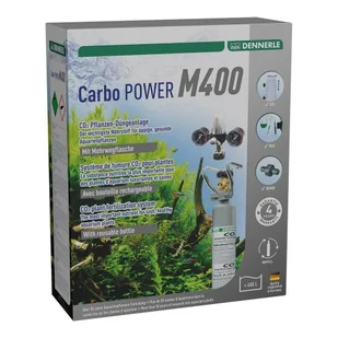 DENNERLE Zestaw do odżywiania roślin CO2 Carbo Power M400 (3076) - Filtry akwariowe i akcesoria - miniaturka - grafika 1