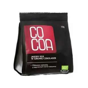 Jagody goji w ciemnej czekoladzie - Bakalie - miniaturka - grafika 1