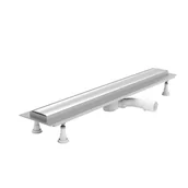 Syfony - Odpływ liniowy prysznicowy Harmony 732 mm srebrny chromowany Schedpol - miniaturka - grafika 1