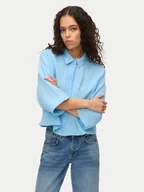 Koszule damskie - Vero Moda Koszula Natali 10279685 Niebieski Standard Fit - miniaturka - grafika 1