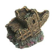 Dekoracje do akwarium - Ozdoba akwariowa statek happet - miniaturka - grafika 1