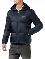 Kurtki męskie - Hackett London Męska kurtka AMR SUB Zero JKT, granatowa, S - miniaturka - grafika 1