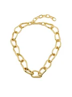 Naszyjniki - Skagen Naszyjnik SKJ5008710 Złoty - miniaturka - grafika 1