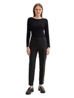 Koszulki i topy damskie - Tom Tailor Koszulka w kolorze czarnym - miniaturka - grafika 1