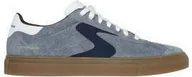 Trampki męskie - SKECHERS USA Germany Męskie trampki dla mężczyzn w kolorze szarym S24-0306322 - miniaturka - grafika 1