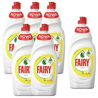Płyny do naczyń - 6x Płyn do mycia naczyń Fairy 750ml cytryna ZESTAW - miniaturka - grafika 1
