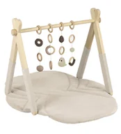Maty piankowe - STOJAK edukacyjny MATA ZABAWKI ZAWIESZKI ZESTAW baby gym materiał VELVET - miniaturka - grafika 1
