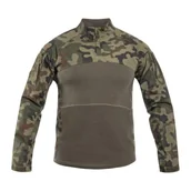 Odzież taktyczna i umundurowanie - Combat Shirt MaxPro-Tech TACTI ONE Polski Kamuflaż Długi Rękaw XXL - miniaturka - grafika 1