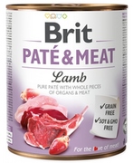 Mokra karma dla psów - Brit PATE & MEAT LAMB 800g - miniaturka - grafika 1