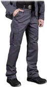 Odzież robocza - SPODNIE OCHRONNE DO PASA LHOLLMAN LH-VOBSTER; SZARY/STALOWY - miniaturka - grafika 1