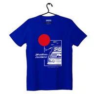 Odzież do sportów motorowych - T-shirt koszulka Datsun 240Z niebieska-XS - miniaturka - grafika 1