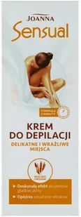 Joanna SENSUAL Krem do depilacji MLECZKO OWSIANE, 100 g 5901018019341 - Depilacja - miniaturka - grafika 2