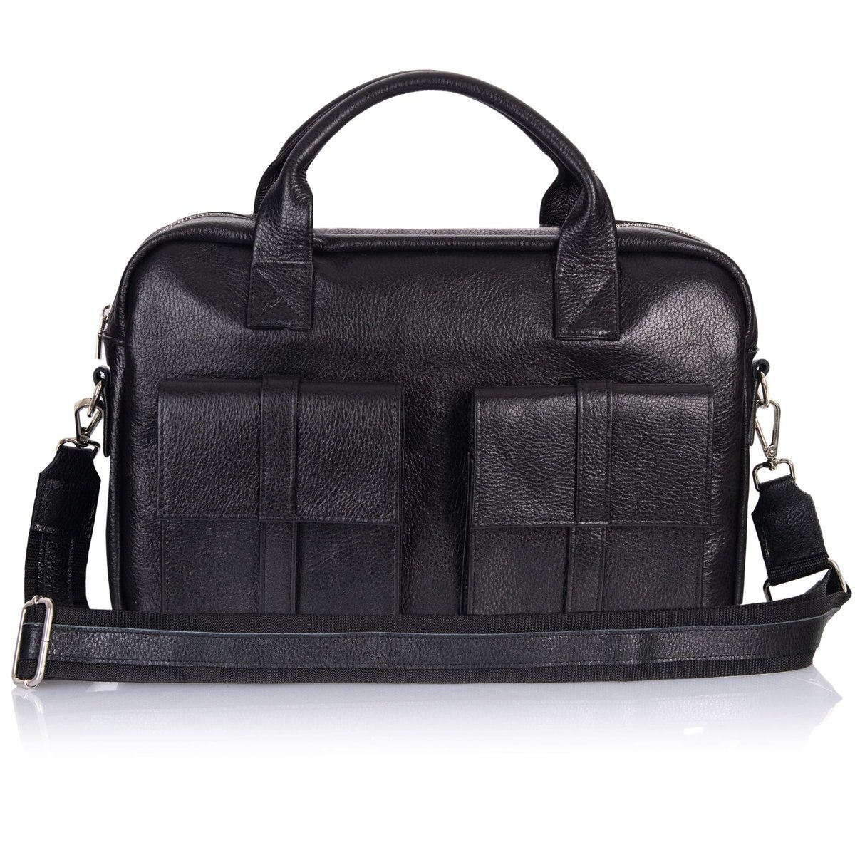 Torba męska skórzana Tizano TM04 czarna