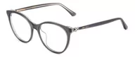 Okulary korekcyjne, oprawki, szkła - Okulary korekcyjne Jimmy Choo JC378 G MF7 - miniaturka - grafika 1